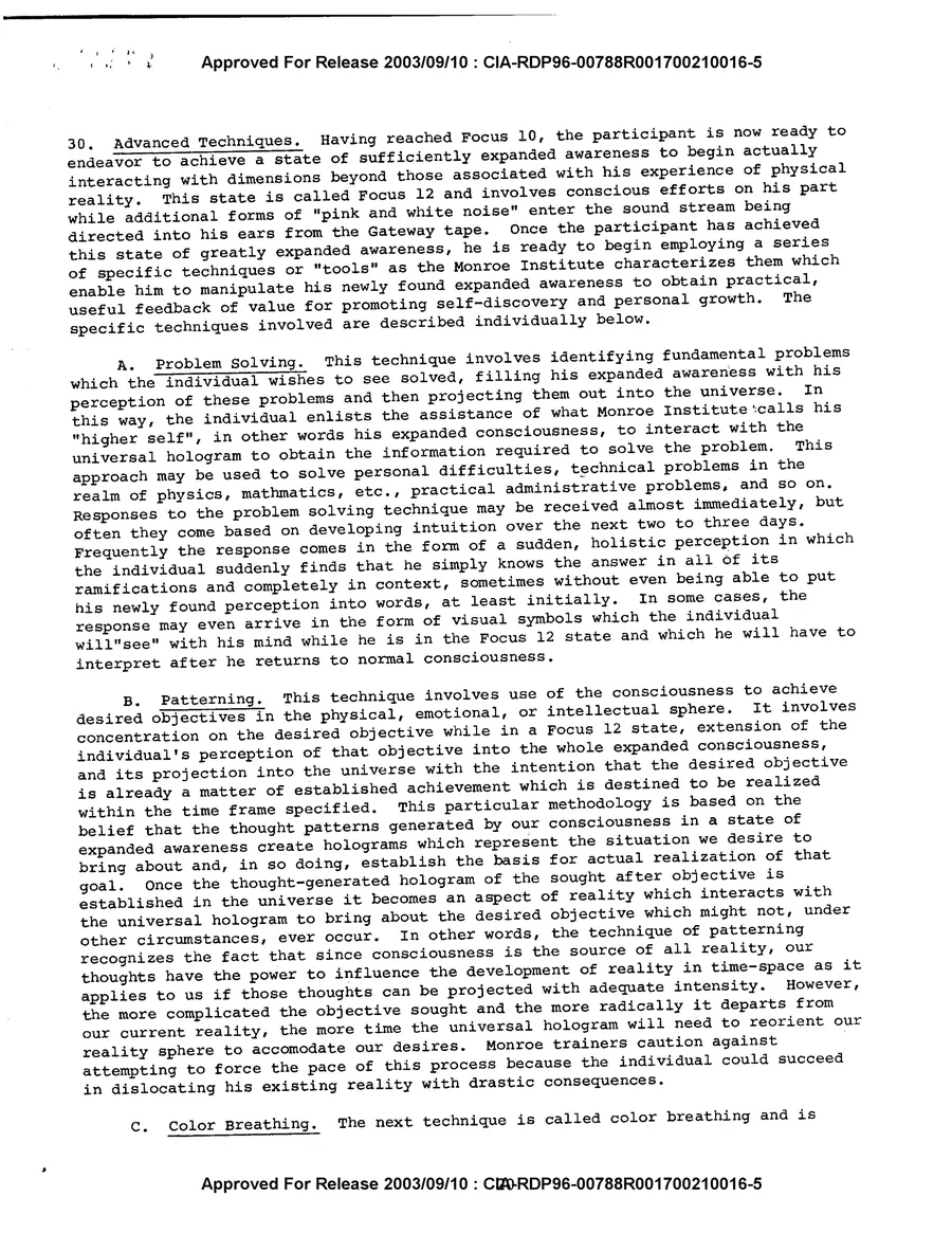 Analysis and Assessment of the Gateway Process — leaf 22, printed page 20, facsimile of the released scan