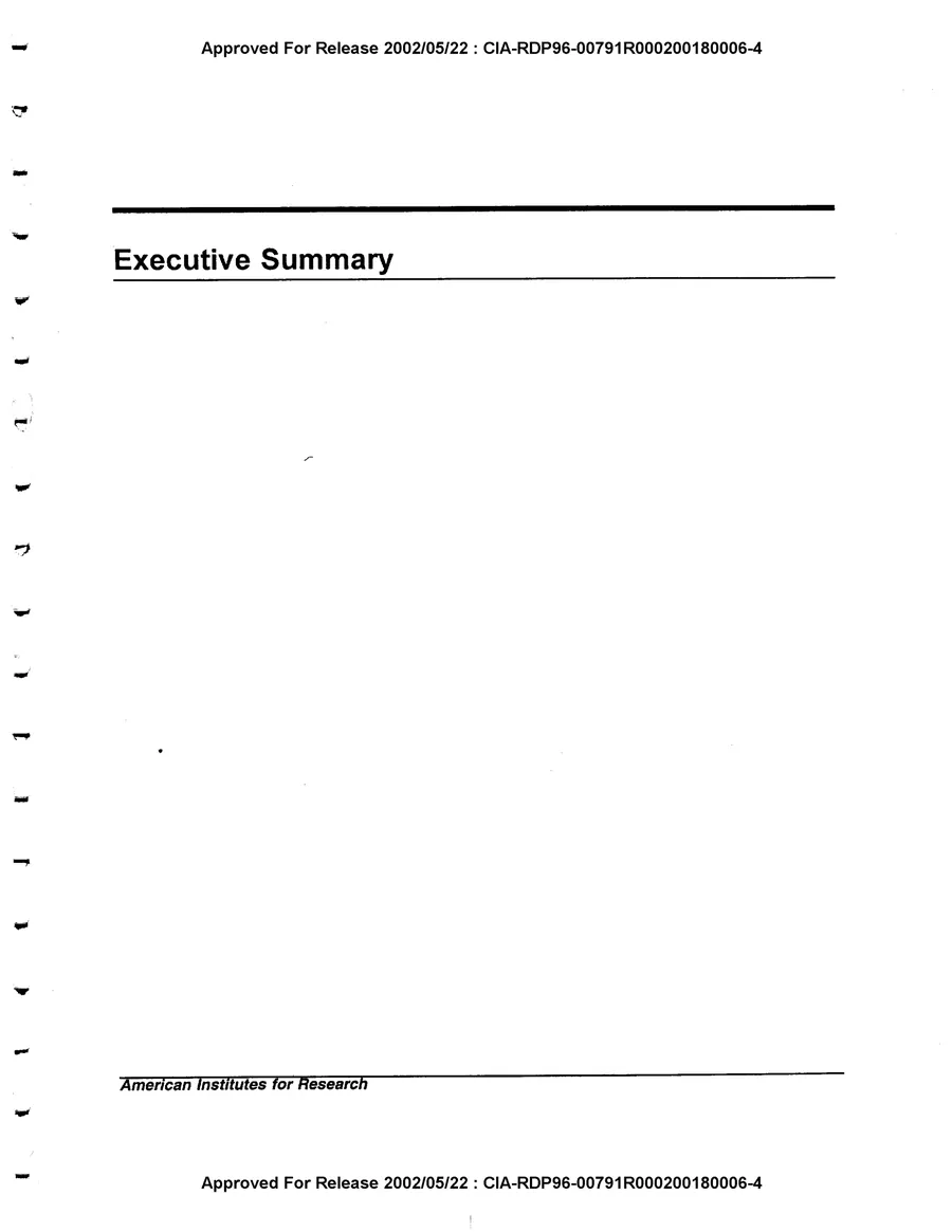 An Evaluation of Remote Viewing: Research and Applications — leaf 4, facsimile of the released scan