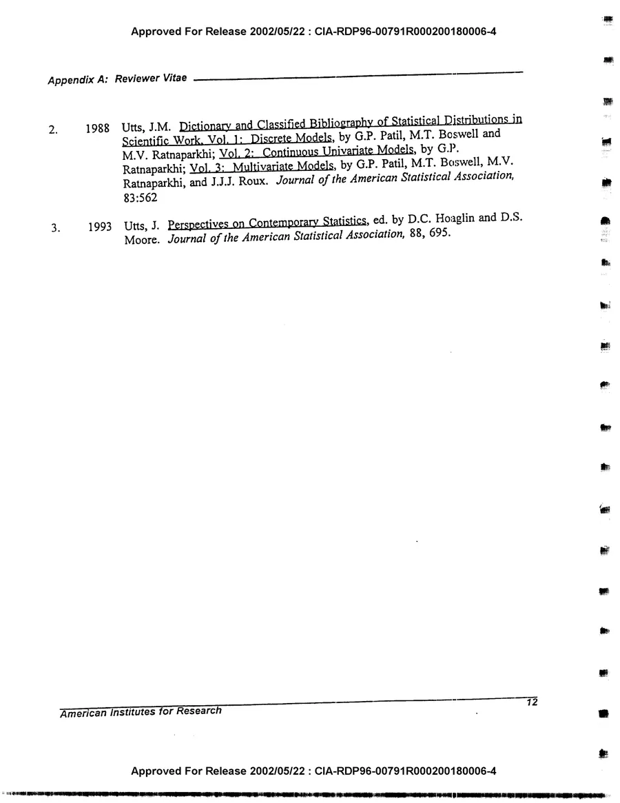 An Evaluation of Remote Viewing: Research and Applications — leaf 152, printed page 12, facsimile of the released scan