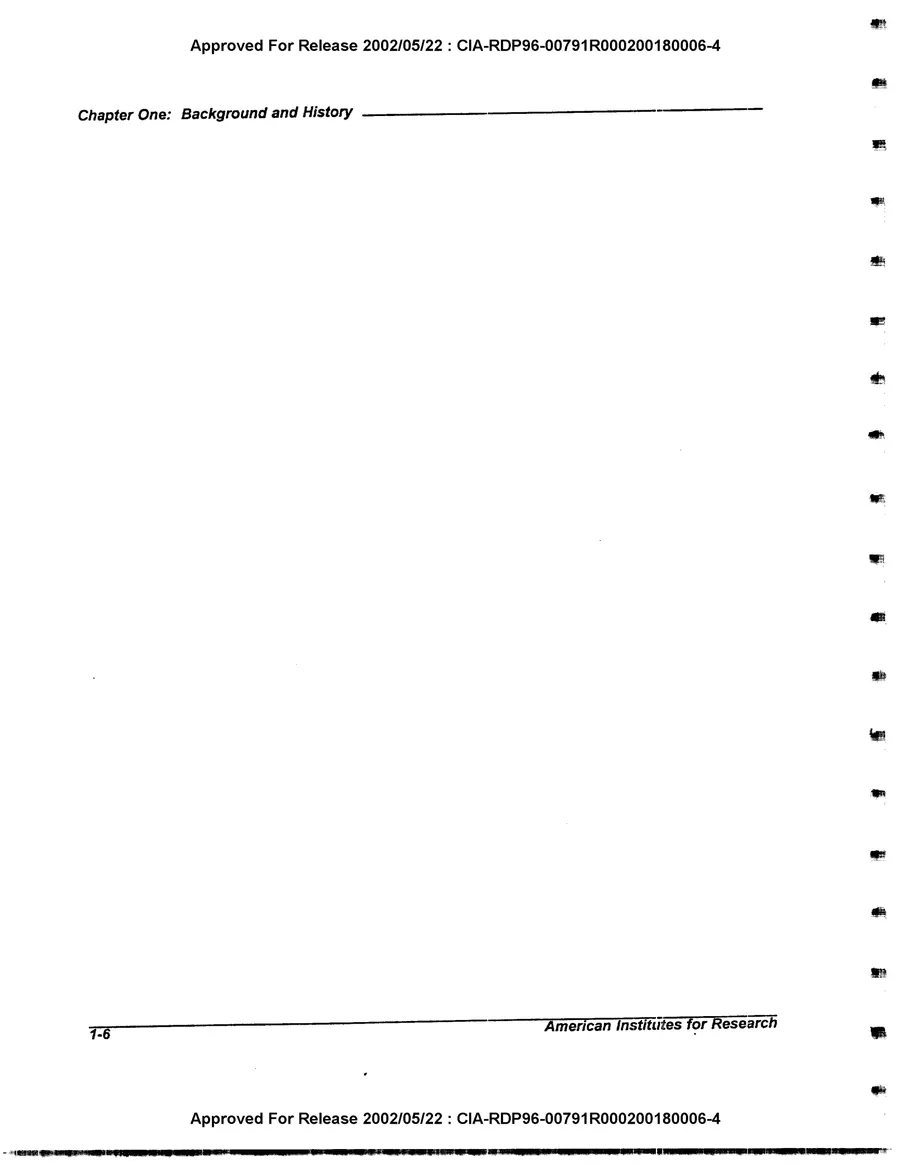 An Evaluation of Remote Viewing: Research and Applications — leaf 17, printed page 1-6, facsimile of the released scan