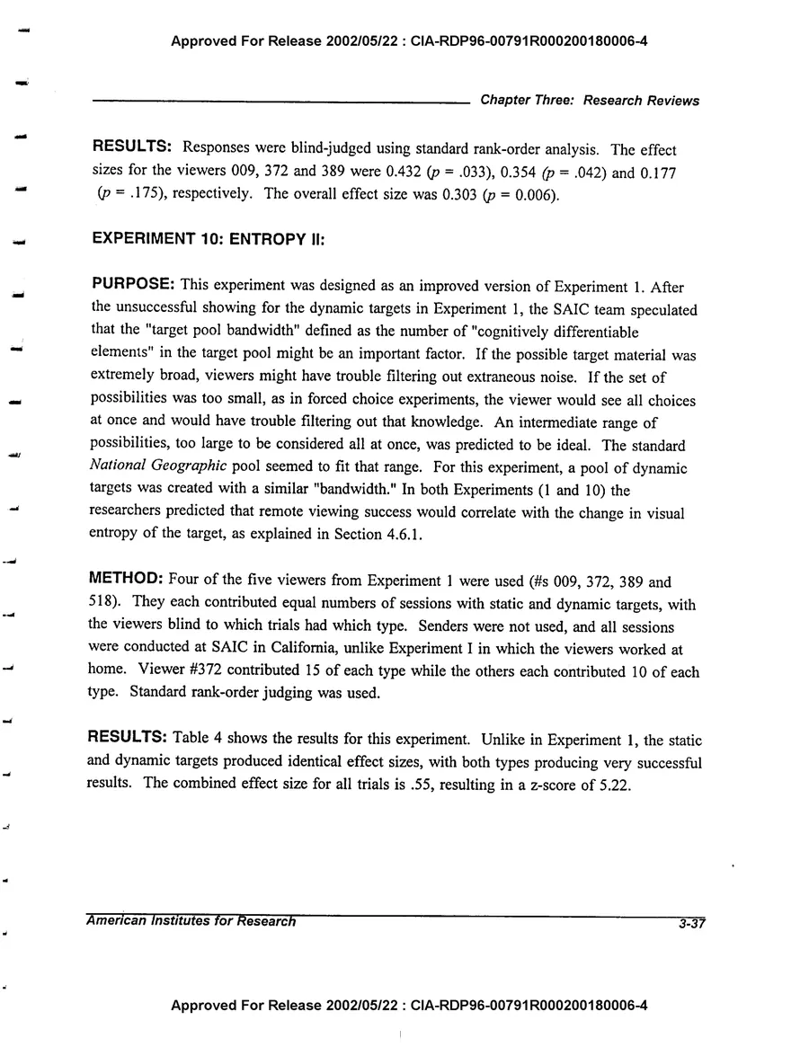 An Evaluation of Remote Viewing: Research and Applications — leaf 66, printed page 3-37, facsimile of the released scan