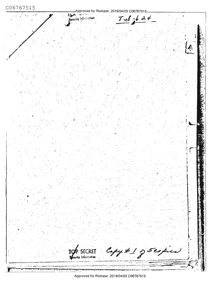 Report of Inspection of MKULTRA — leaf 30, facsimile of the released scan
