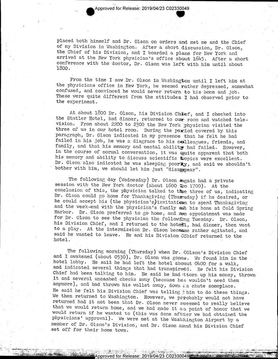 FRANK R. OLSON — leaf 10, printed page 2, facsimile of the released scan