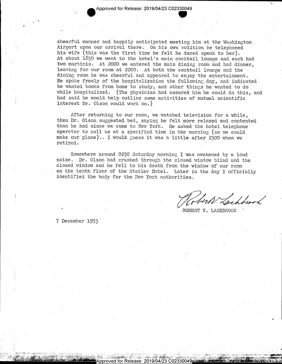 FRANK R. OLSON — leaf 12, printed page 4, facsimile of the released scan