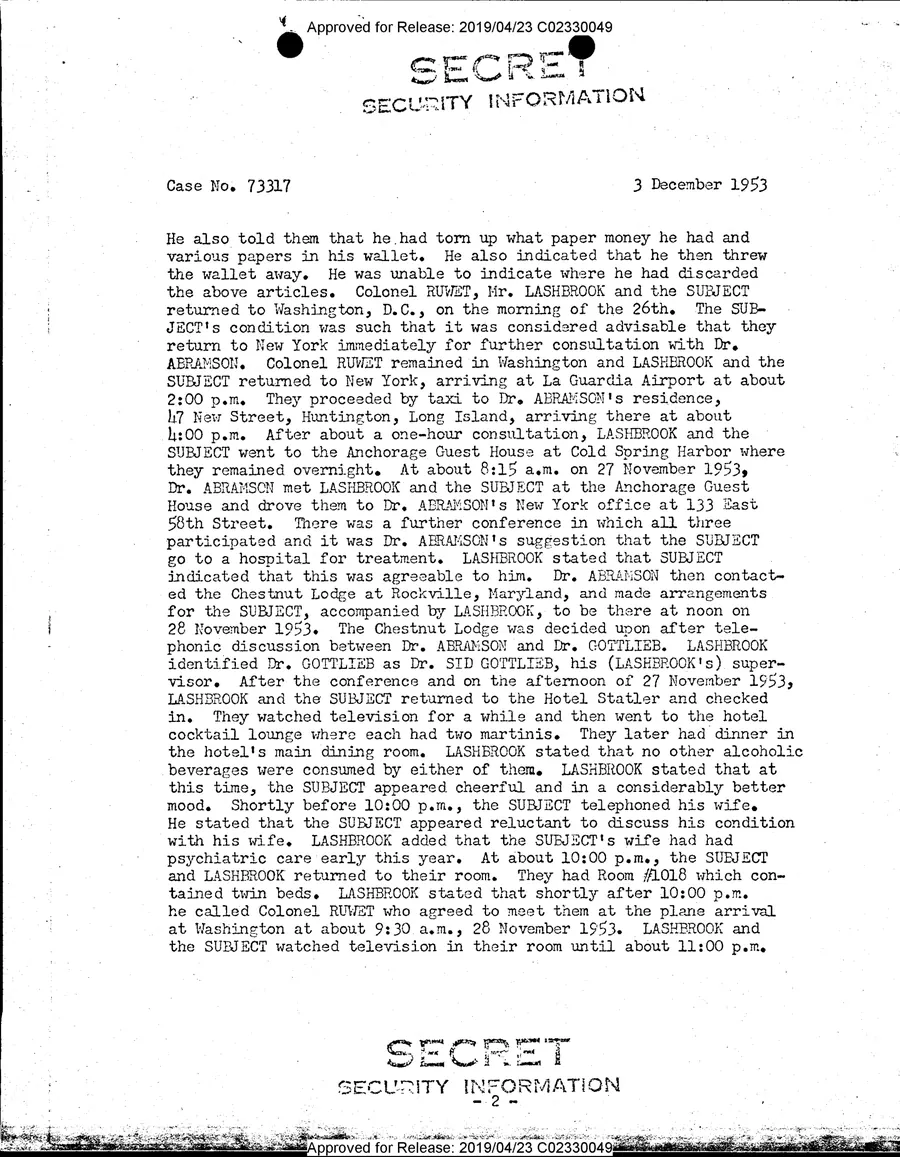 FRANK R. OLSON — leaf 17, printed page 2, facsimile of the released scan