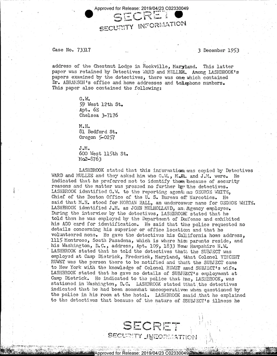 FRANK R. OLSON — leaf 19, printed page 4, facsimile of the released scan