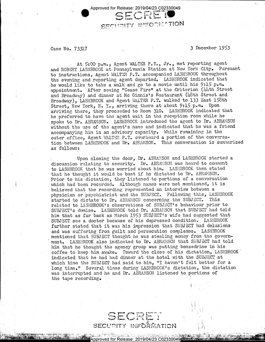 FRANK R. OLSON — leaf 21, printed page 6, facsimile of the released scan