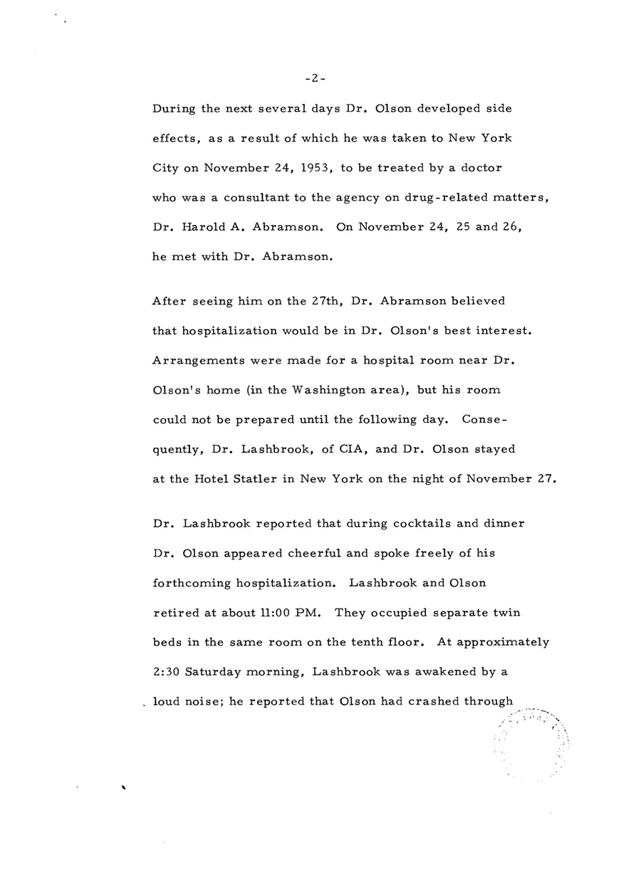 FRANK R. OLSON — leaf 54, printed page 2, facsimile of the released scan