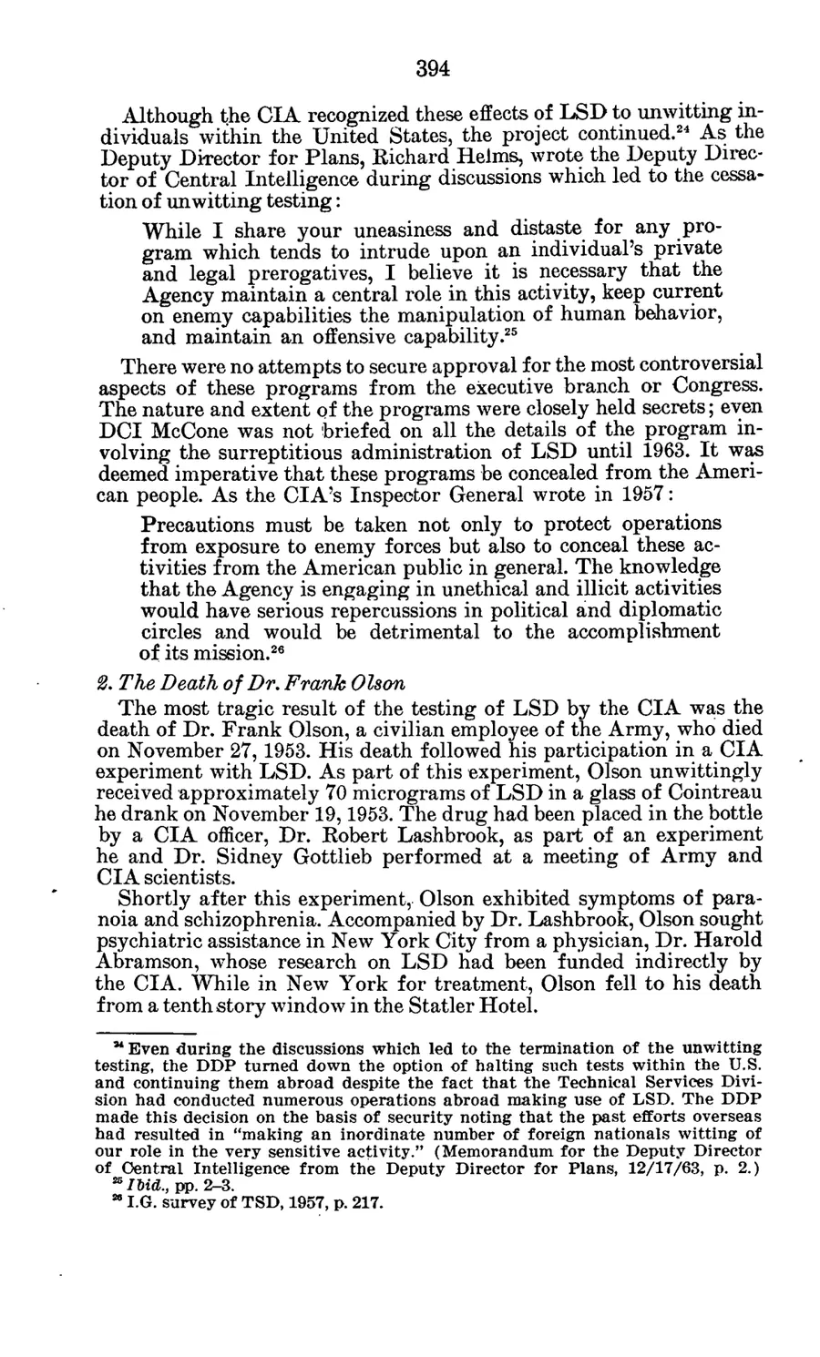 FRANK R. OLSON — leaf 59, printed page 394, facsimile of the released scan
