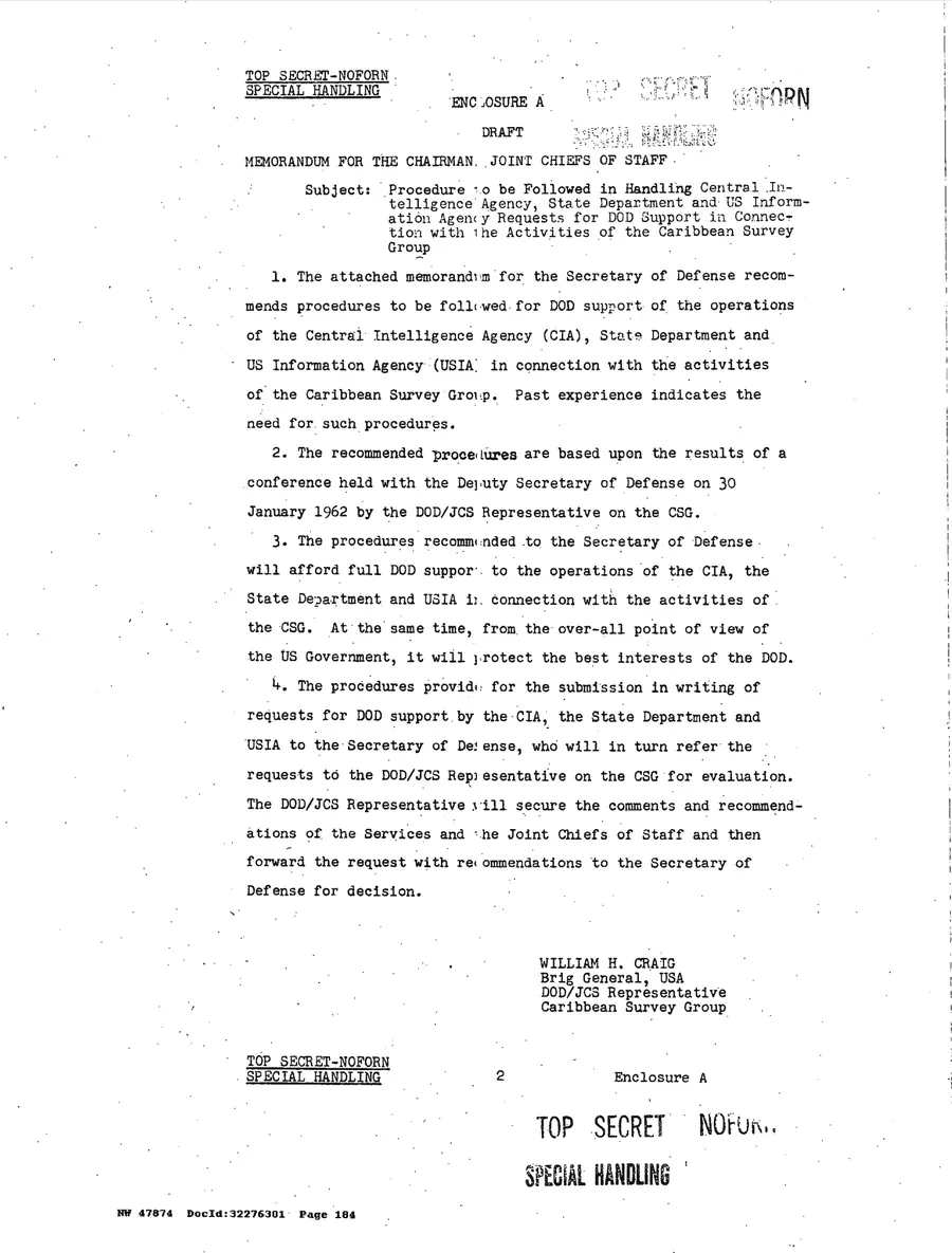 Justification for US Military Intervention in Cuba — leaf 11, printed page 2, facsimile of the released scan