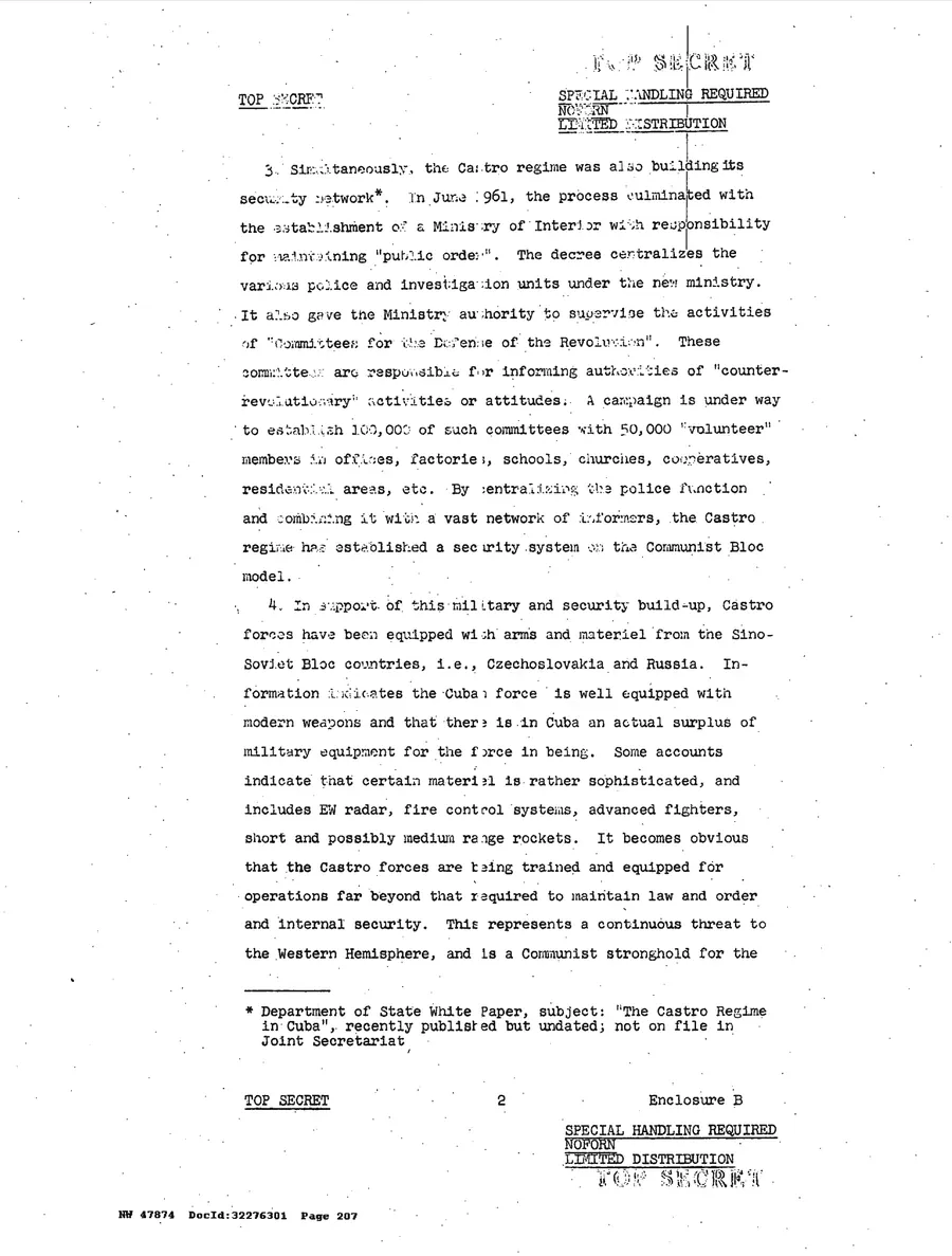 Justification for US Military Intervention in Cuba — leaf 49, printed page 2, facsimile of the released scan