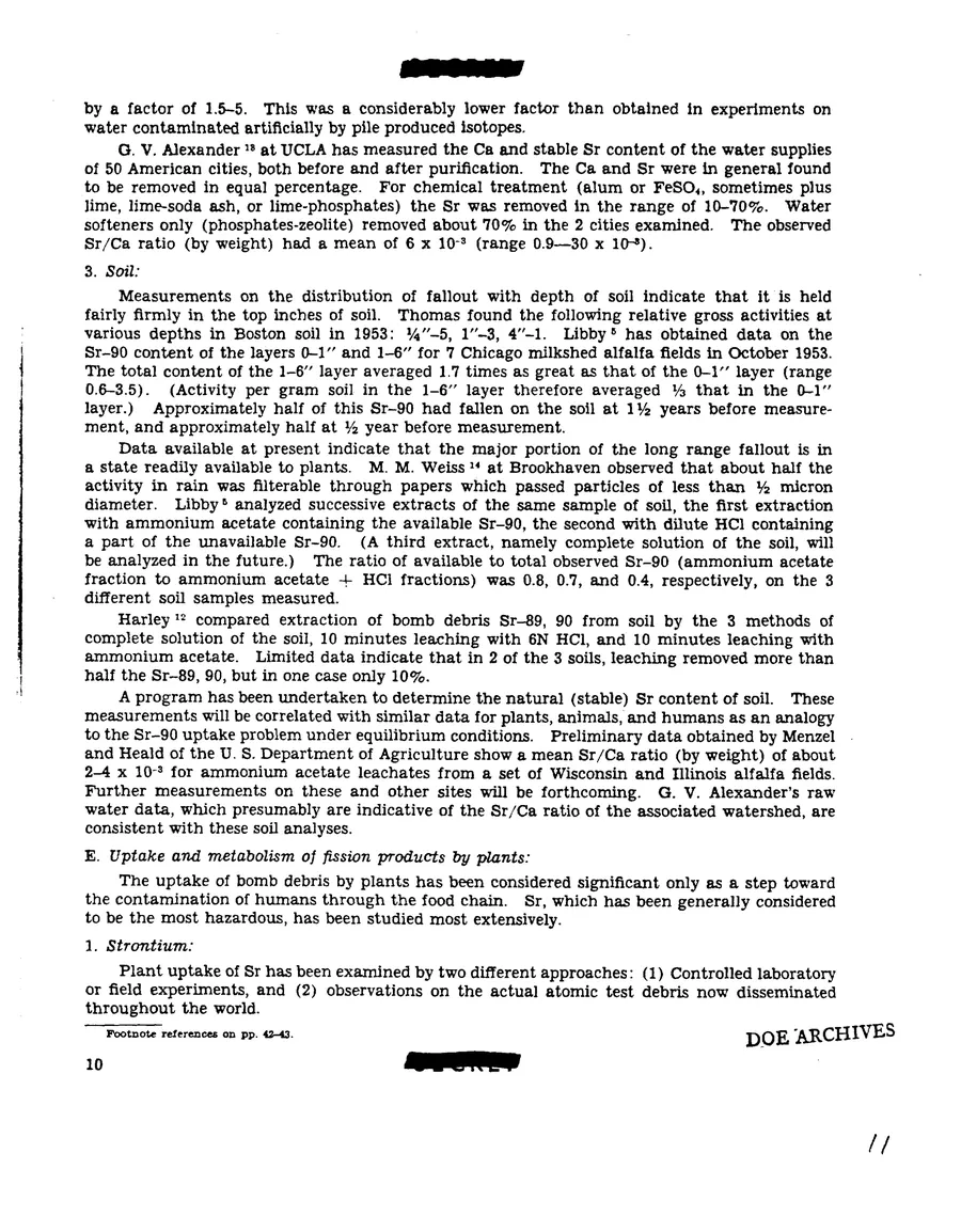 Report on Project Gabriel — leaf 11, printed page 10, facsimile of the released scan