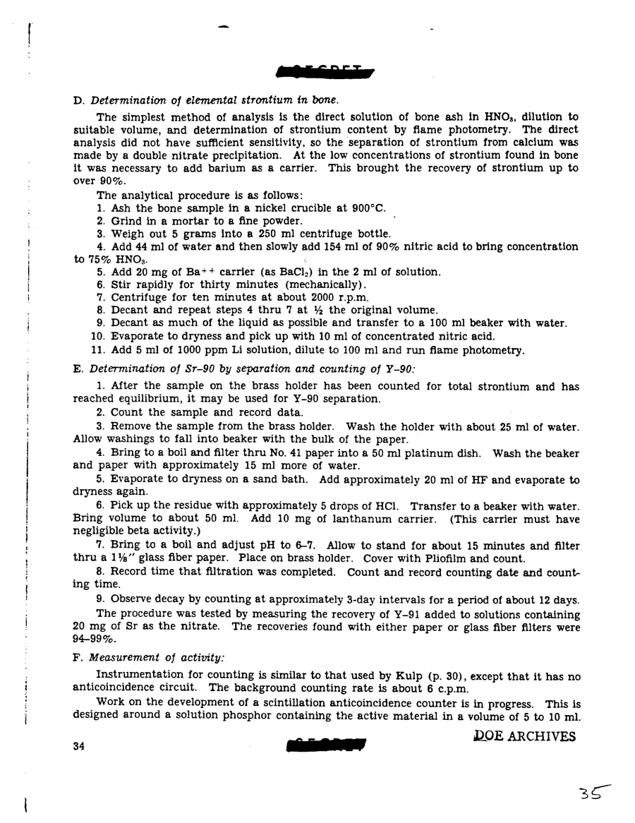 Report on Project Gabriel — leaf 26, printed page 34, facsimile of the released scan