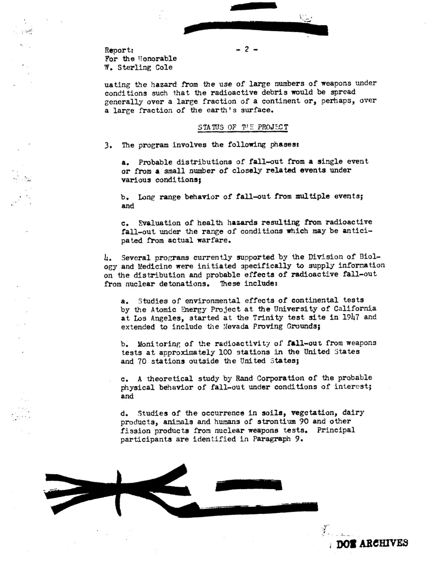 Report on Project Gabriel — leaf 45, printed page 2, facsimile of the released scan