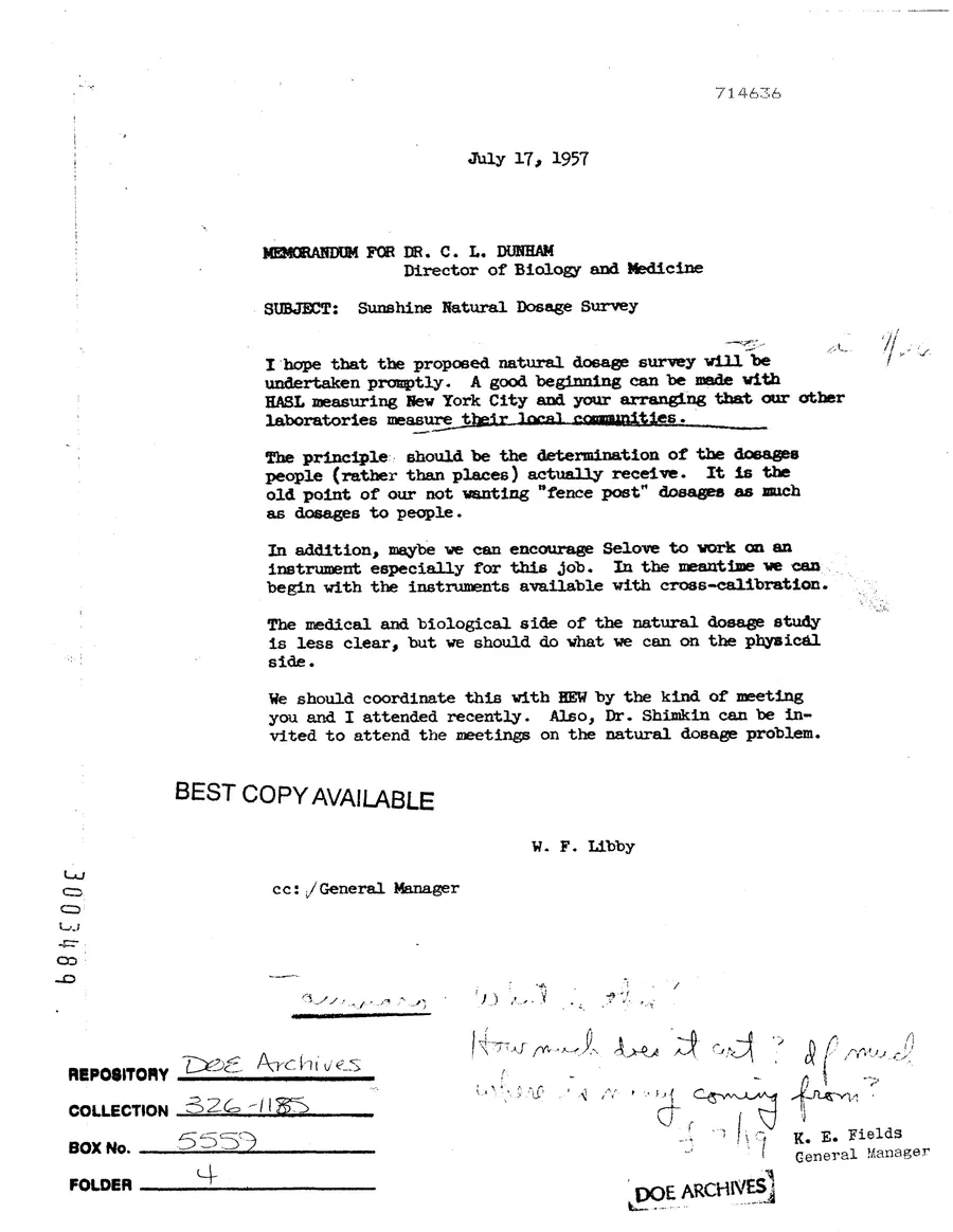 Report on Project Gabriel — leaf 51, facsimile of the released scan