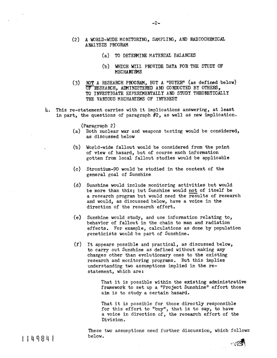 Report on Project Gabriel — leaf 54, printed page 2, facsimile of the released scan