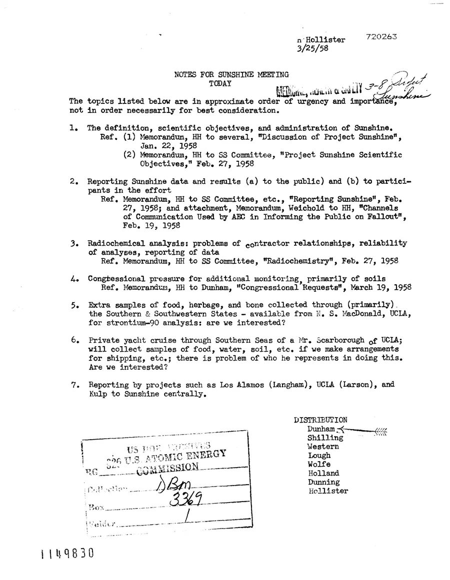 Report on Project Gabriel — leaf 59, facsimile of the released scan