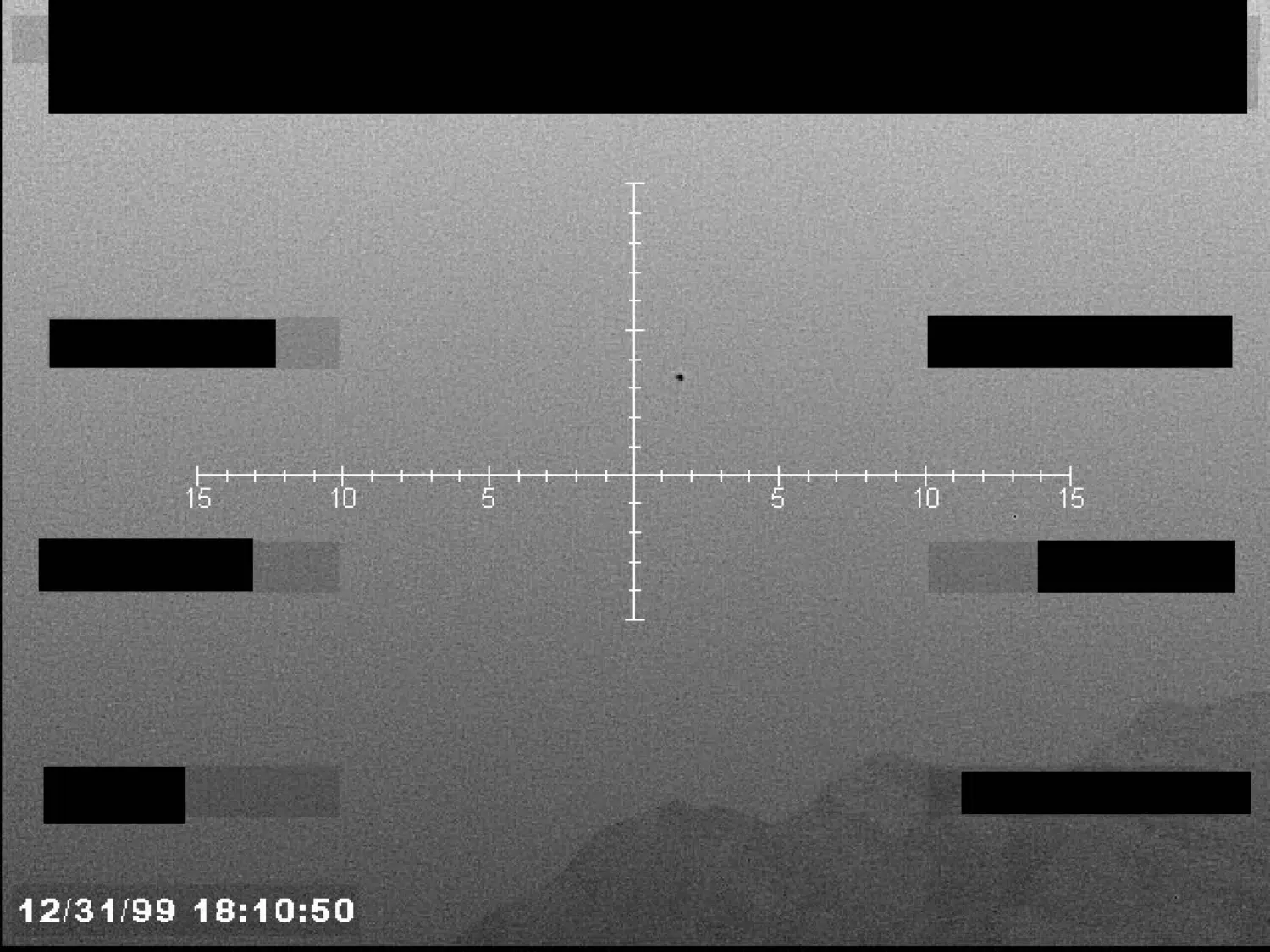 FBI UAP image: feature above the reticle (B010) — opening source page