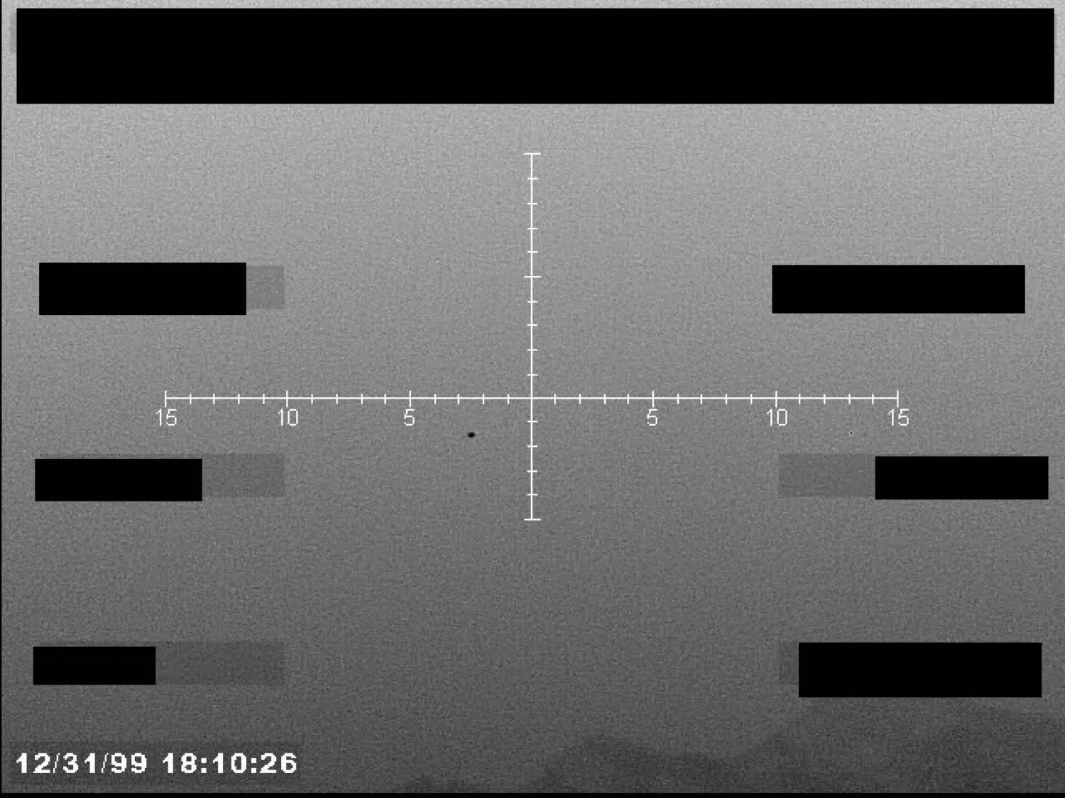 FBI UAP image: feature below the reticle (B009) — opening source page