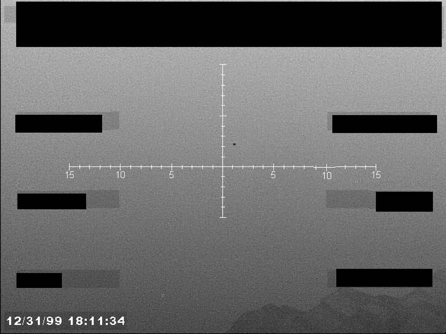 FBI UAP image: feature beside the reticle (B003) — opening source page