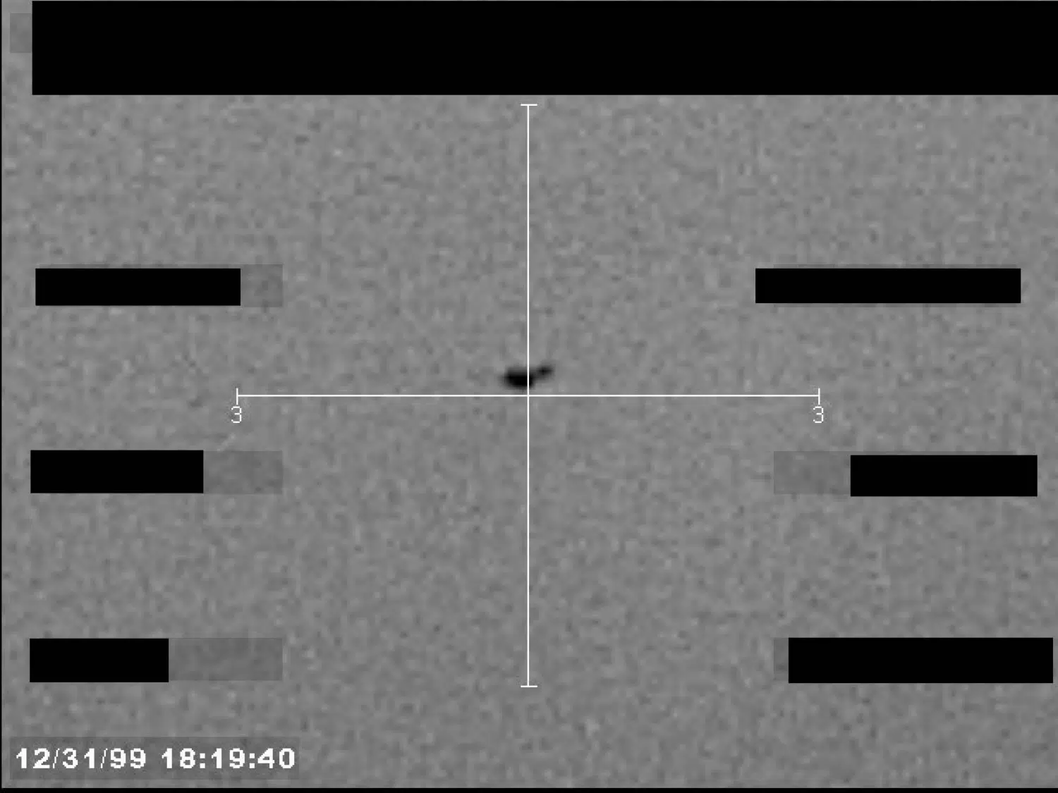 FBI UAP image: single irregular feature (B024) — opening source page