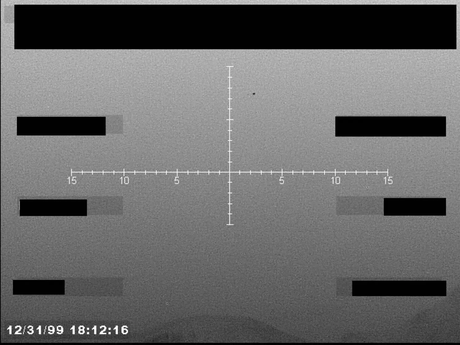 FBI UAP image: feature near the reticle (B004) — opening source page