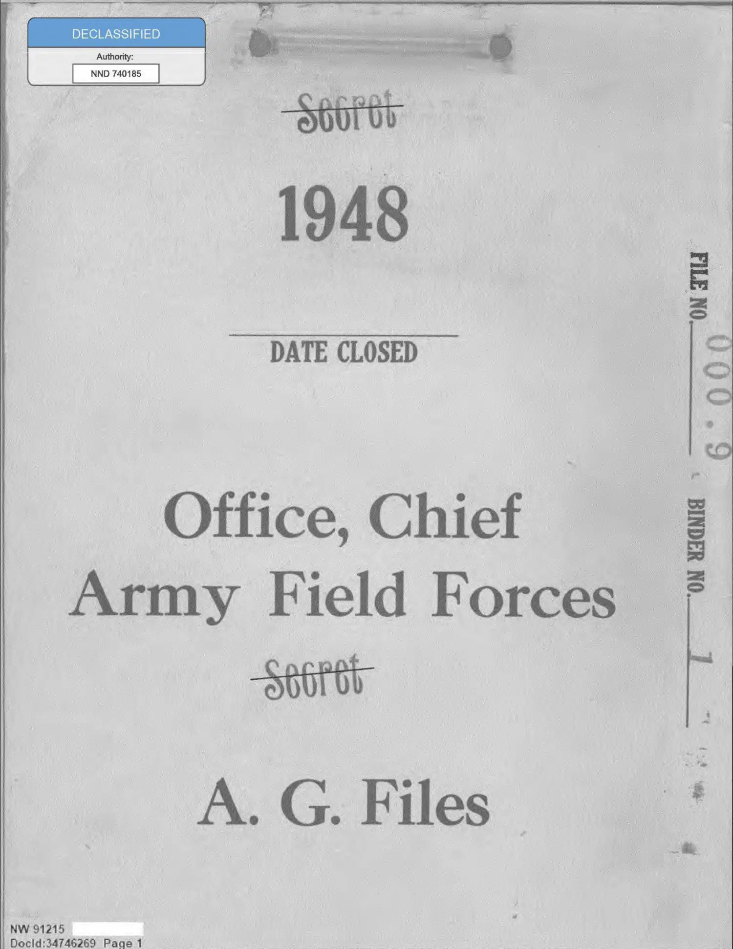 Navy instructions for reporting flying discs, 1948 — opening source page