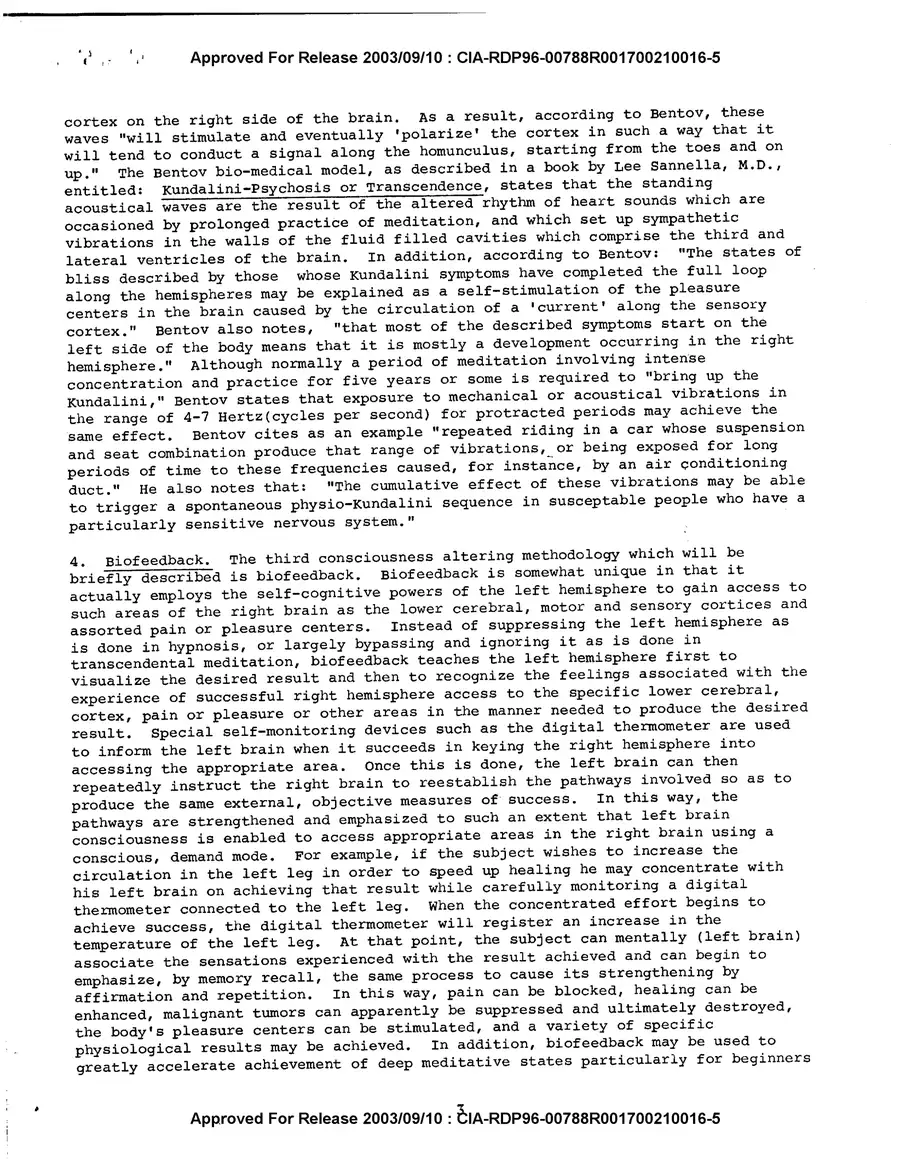Analysis and Assessment of Gateway Process — source page 5, facsimile of the released scan