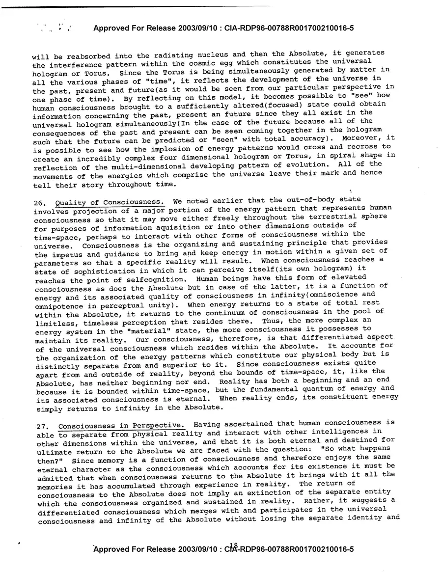 Analysis and Assessment of Gateway Process — source page 19, facsimile of the released scan