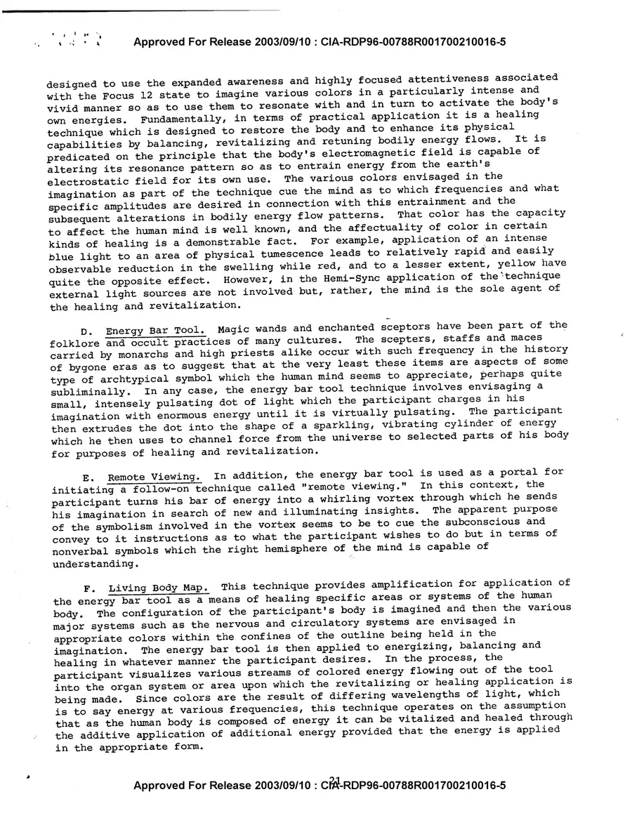 Analysis and Assessment of Gateway Process — source page 23, facsimile of the released scan