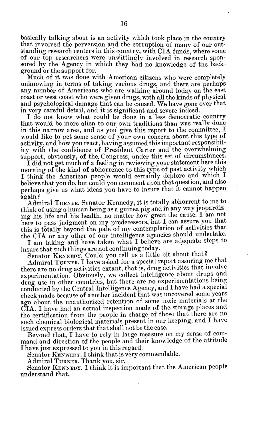 Project MKULTRA, the CIA's Program of Research in Behavioral Modification — source page 20, facsimile of the released scan