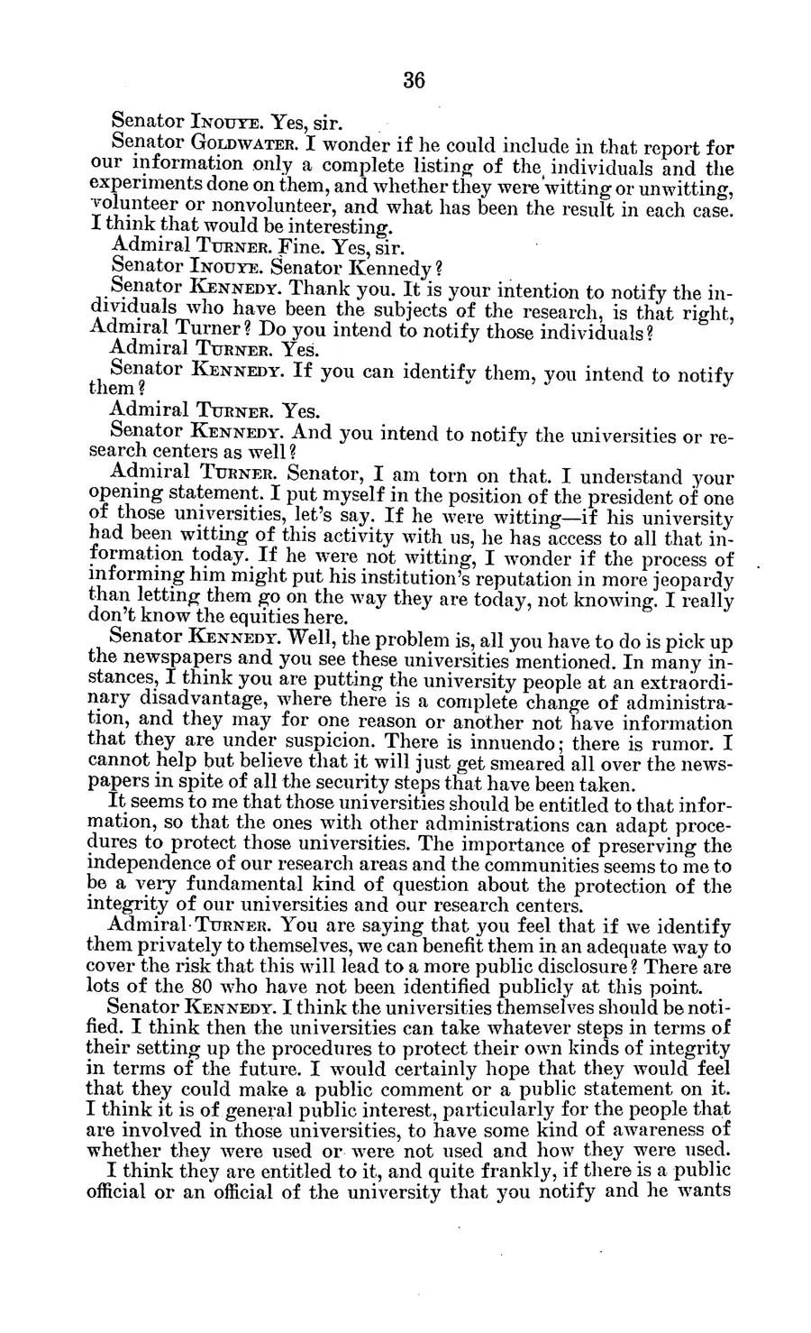 Project MKULTRA, the CIA's Program of Research in Behavioral Modification — source page 40, facsimile of the released scan