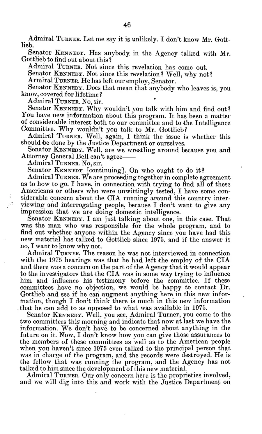 Project MKULTRA, the CIA's Program of Research in Behavioral Modification — source page 50, facsimile of the released scan