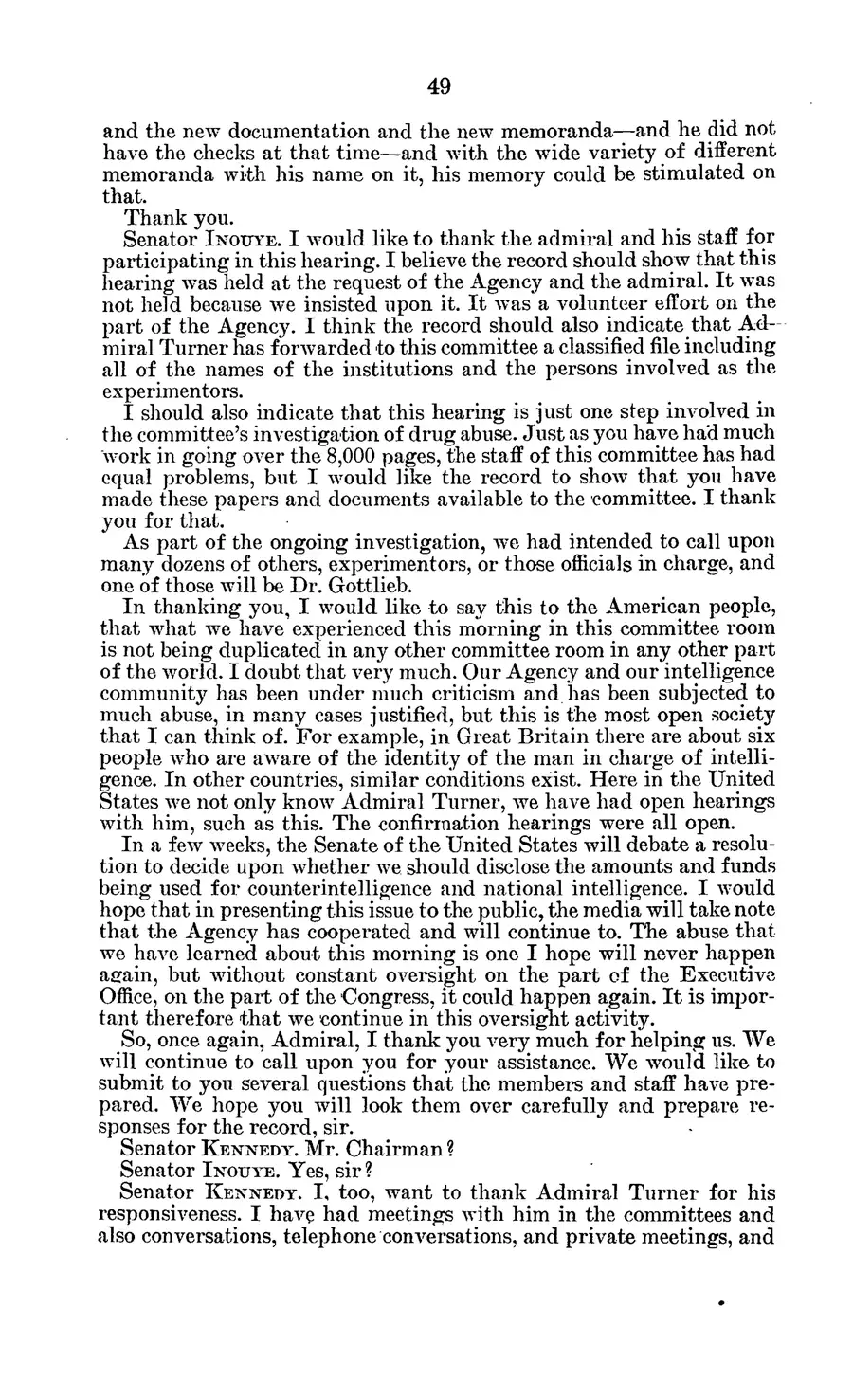 Project MKULTRA, the CIA's Program of Research in Behavioral Modification — source page 53, facsimile of the released scan