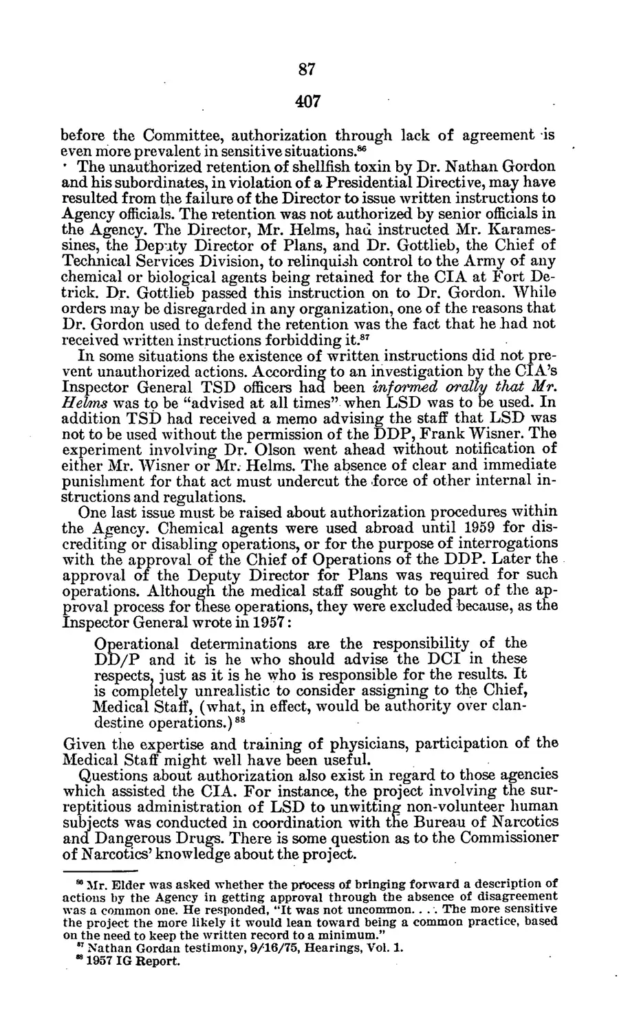 Project MKULTRA, the CIA's Program of Research in Behavioral Modification — source page 90, facsimile of the released scan