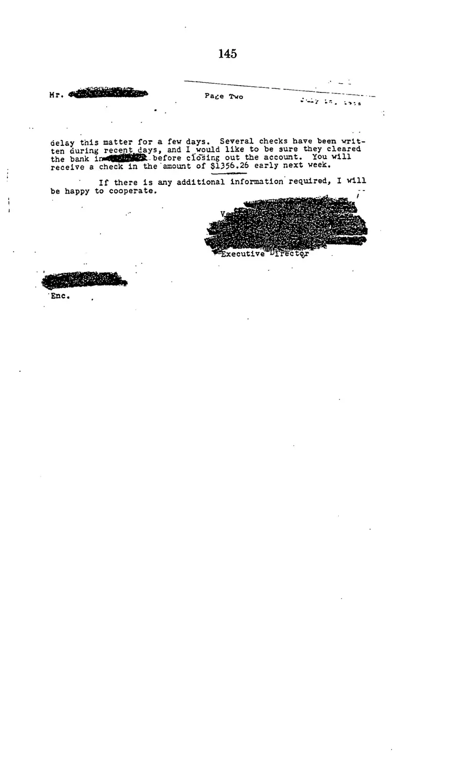 Project MKULTRA, the CIA's Program of Research in Behavioral Modification — source page 147, facsimile of the released scan