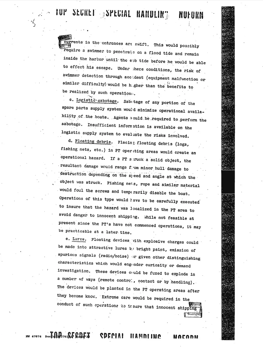 Justification for US Military Intervention in Cuba — source page 30, facsimile of the released scan