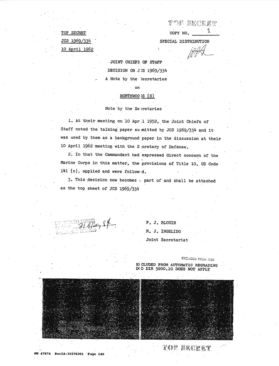 Justification for US Military Intervention in Cuba — source page 146, facsimile of the released scan