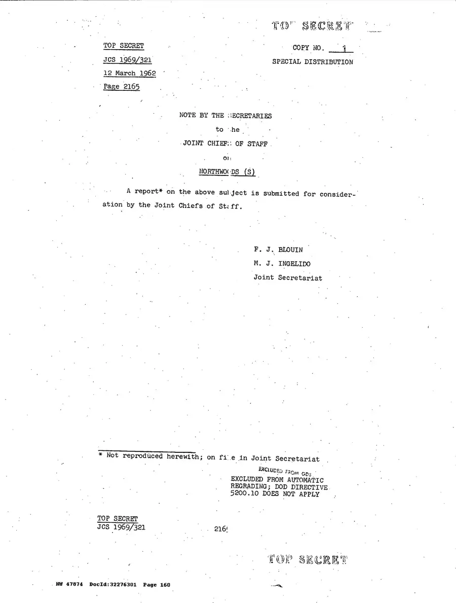 Justification for US Military Intervention in Cuba — source page 160, facsimile of the released scan